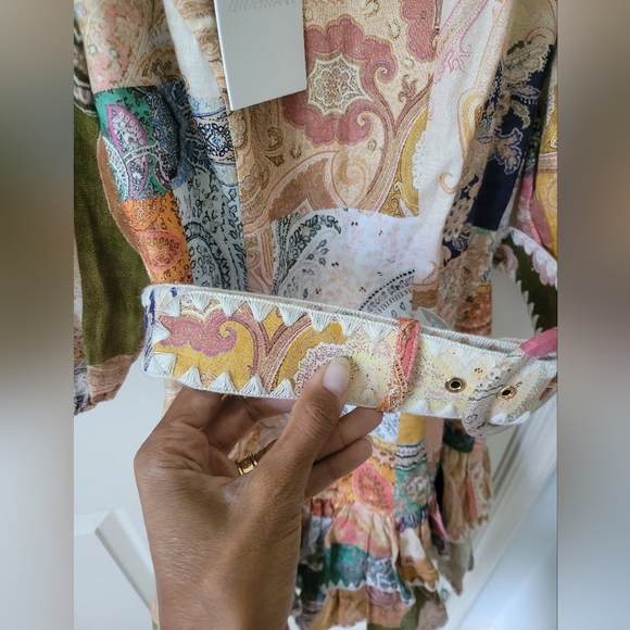 ZIMMERMANN Anneke patchwork paisley mini dress - Picture 10 of 12